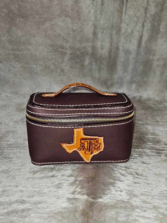 Bella Bag - Custom Leather Toiletry Bag