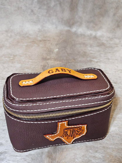 Bella Bag - Custom Leather Toiletry Bag