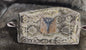 Snakeskin Pattern Leather Makeup Bag